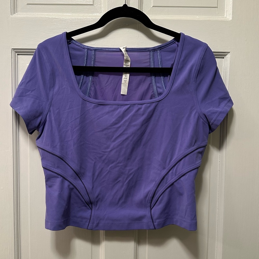 lululemon athletica Purple Women's Top - Picture 3 of 6